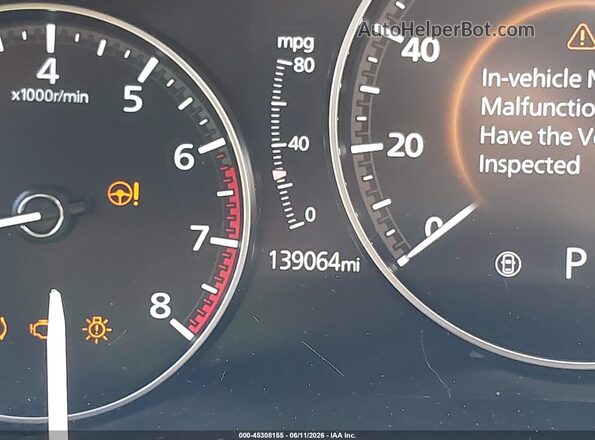 JM1BPBNY5M1348049 2021 MAZDA 3 Серый 