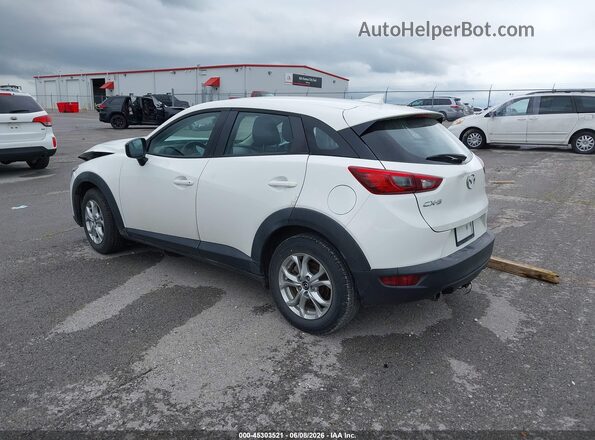 JM1DKBB74G0123909 2016 MAZDA CX-3 White Rear left