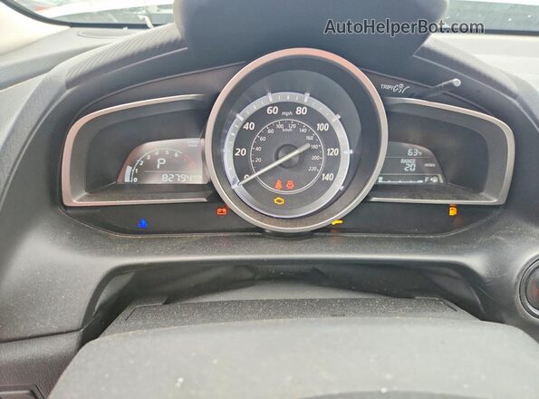 JM1DKBC70G0116941 2016 MAZDA CX-3 Белый Вид щитка приборов