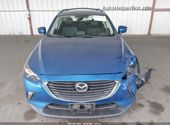 JM1DKBC75G0123092 2016 MAZDA CX-3 Blue Vista del cuadro de instrumentos