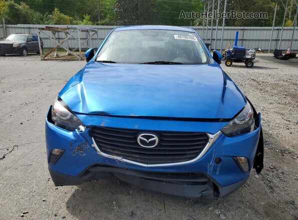 JM1DKBC76G0107886 2016 MAZDA CX-3 Blue Вид спереду