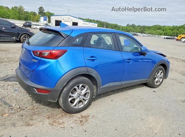 JM1DKBC76G0107886 2016 MAZDA CX-3 Blue Задня права чверть