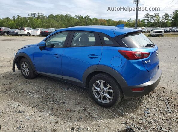 JM1DKBC76G0107886 2016 MAZDA CX-3 Blue Задня ліва чверть
