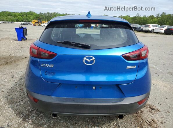 JM1DKBC76G0107886 2016 MAZDA CX-3 Blue Вид ззаду