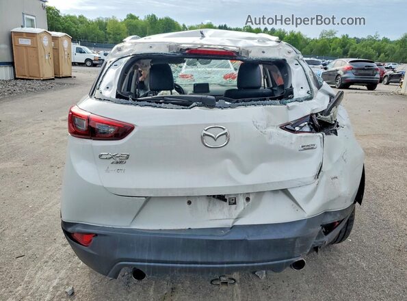 JM1DKBC76G0113977 2016 MAZDA CX-3 White Вид ззаду