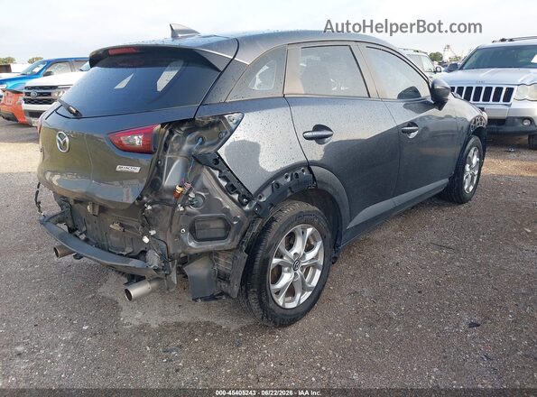 JM1DKBC78G0112359 2016 MAZDA CX-3 Серый Задняя правая четверть