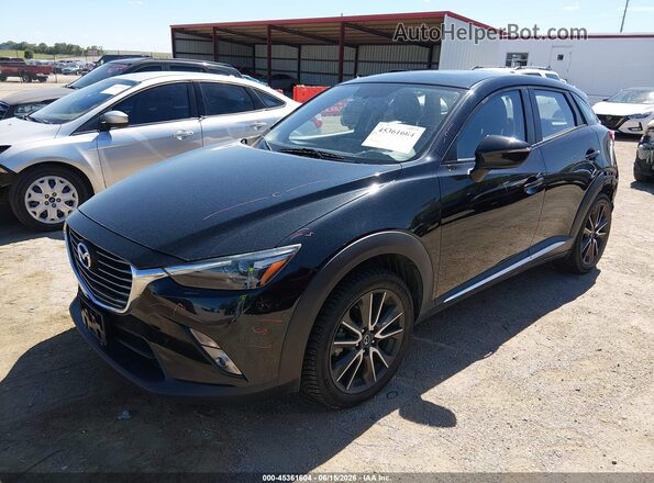 JM1DKBD73G0111893 2016 MAZDA CX-3 Black წინა მარცხენა ხედი სამი მეოთხედიდან