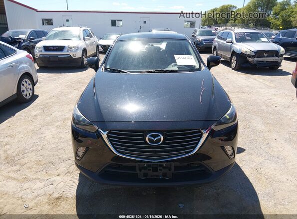JM1DKBD73G0111893 2016 MAZDA CX-3 Black უკანა სალონის ხედი