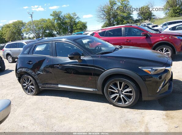 JM1DKBD73G0111893 2016 MAZDA CX-3 Black სალონის 360-გრადუსიანი ხედი