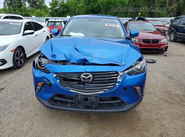 JM1DKBD75G0116092 2016 MAZDA CX-3 Blue Front view