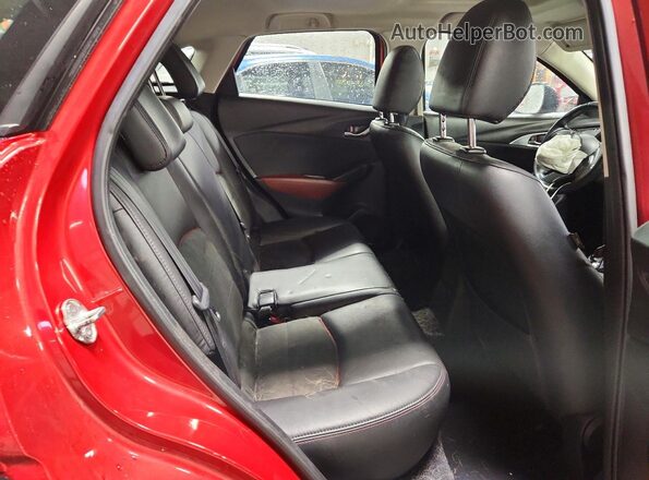 JM1DKBD77G0125716 2016 MAZDA CX-3 Красный Вид задних сидений