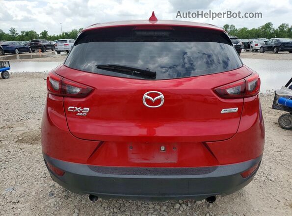 JM1DKBD78G0125501 2016 MAZDA CX-3 Red Vista trasera
