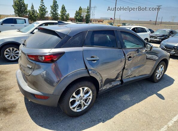 JM1DKDB71L1471375 2020 MAZDA CX-3 Gray Rear right