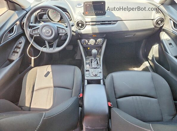 JM1DKDB71L1471375 2020 MAZDA CX-3 Gray Dashboard view