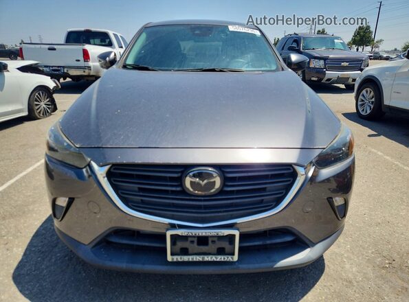 JM1DKDB71L1471375 2020 MAZDA CX-3 Gray Front view