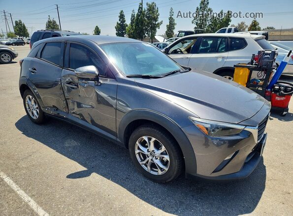 JM1DKDB71L1471375 2020 MAZDA CX-3 Gray Front right