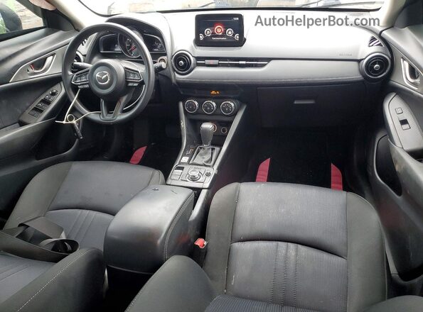 JM1DKDB72M1508628 2021 MAZDA CX-3 Gray Dashboard view