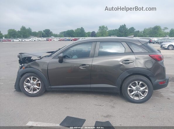 JM1DKDB73H0166862 2017 MAZDA CX-3 Gray Սալոնի 360 աստիճան տեսք
