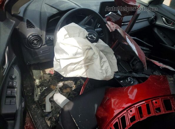 JM1DKDB73L1465772 2020 MAZDA CX-3 Red წინა პანელის ხედი