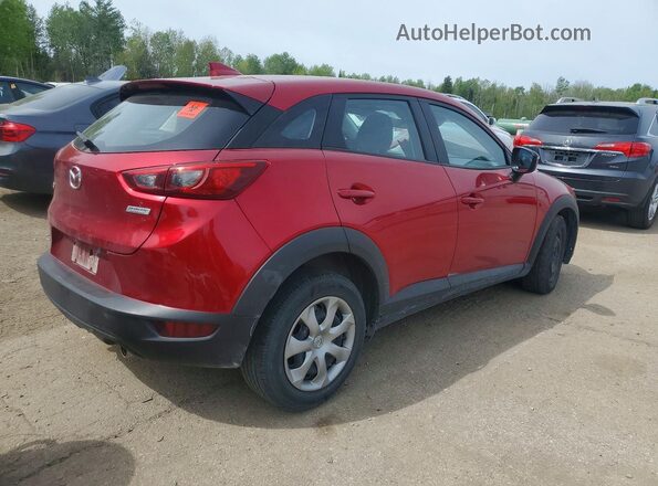 JM1DKDB73L1465772 2020 MAZDA CX-3 Red უკანა მარჯვენა