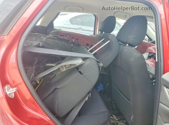 JM1DKDB73L1465772 2020 MAZDA CX-3 Red უკანა სავარძლების ხედი