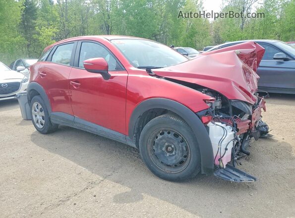 JM1DKDB73L1465772 2020 MAZDA CX-3 Red წინა მარჯვენა