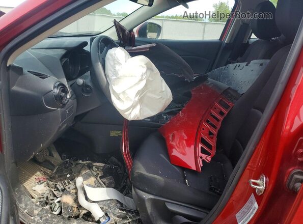 JM1DKDB73L1465772 2020 MAZDA CX-3 Red წინა სალონის ხედი