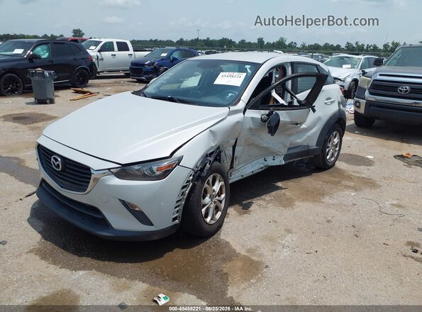 JM1DKDB74G0127387 2016 MAZDA CX-3 Gray Առջևի ձախ երեք քառորդ տեսարան