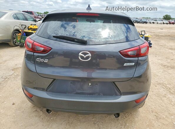 JM1DKDB74H0170743 2017 MAZDA CX-3 Серый Вид сзади