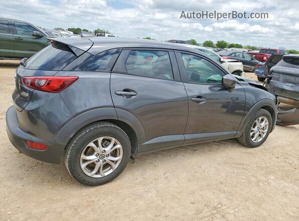JM1DKDB74H0170743 2017 MAZDA CX-3 Серый Задняя правая четверть