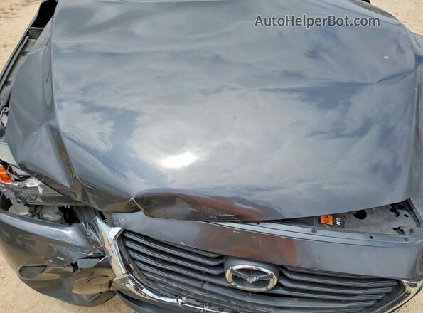 JM1DKDB74H0170743 2017 MAZDA CX-3 Серый Вид задней части салона