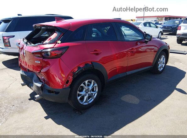 JM1DKDB74L1468616 2020 MAZDA CX-3 Red Rear right