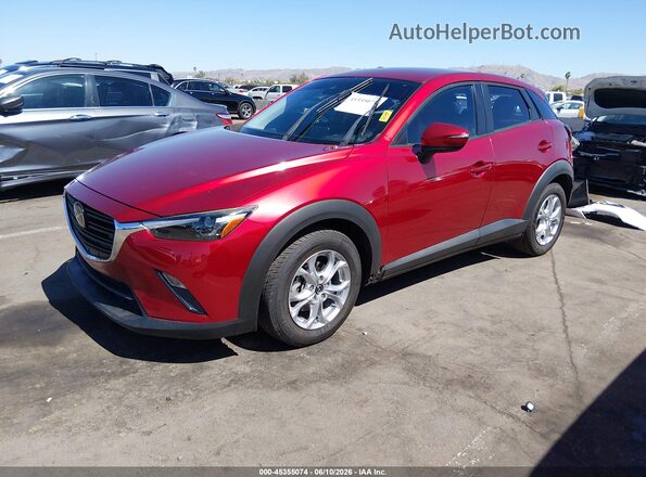 JM1DKDB74L1468616 2020 MAZDA CX-3 Red Front left
