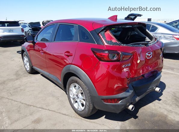 JM1DKDB74L1468616 2020 MAZDA CX-3 Red Rear left