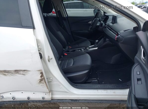 JM1DKDB75J0331106 2018 MAZDA CX-3 White Սալոնի դիմացի տեսք