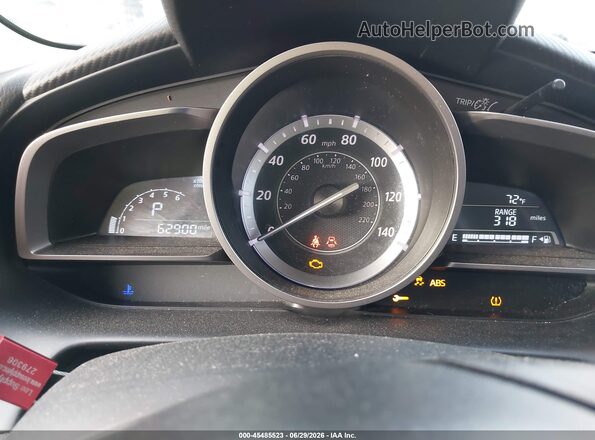 JM1DKDB76H0166113 2017 MAZDA CX-3 Синий Вид задних сидений