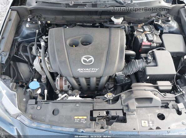 JM1DKDB76H0166113 2017 MAZDA CX-3 Синий Вид сзади