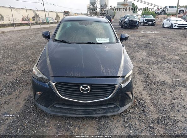 JM1DKDB76H0166113 2017 MAZDA CX-3 Синий Вид щитка приборов