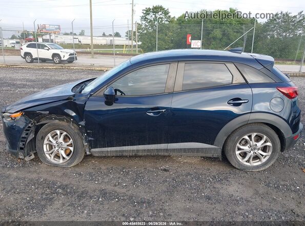JM1DKDB76H0166113 2017 MAZDA CX-3 Синий Панорамный вид салона 360°