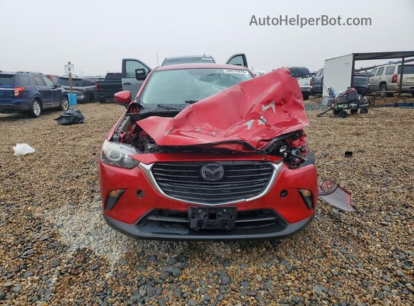 JM1DKDB77H0148249 2017 MAZDA CX-3 Red წინა ხედი