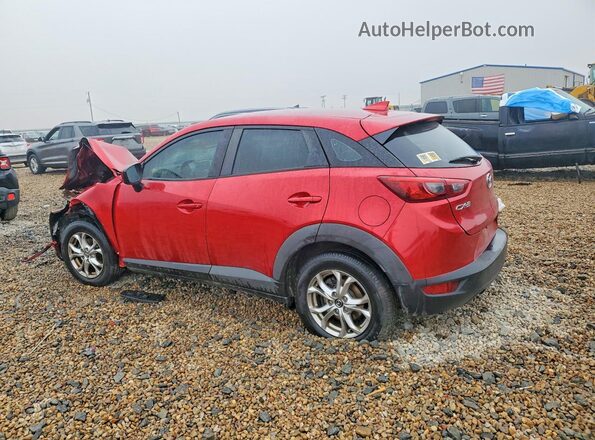 JM1DKDB77H0148249 2017 MAZDA CX-3 Red უკანა მარცხენა
