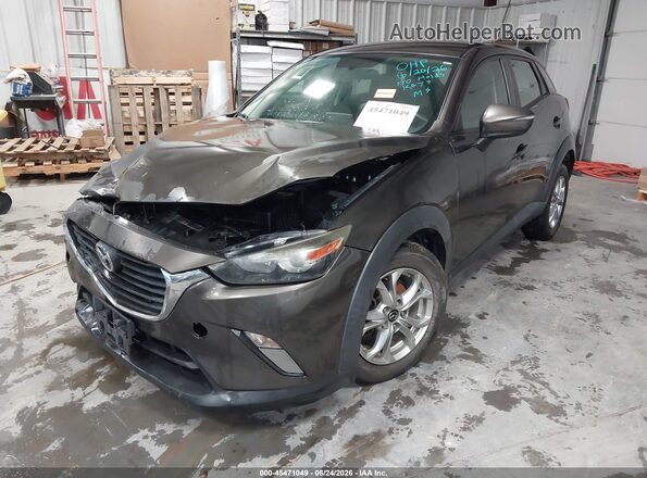JM1DKDC70G0131774 2016 MAZDA CX-3 Brown Przód lewy