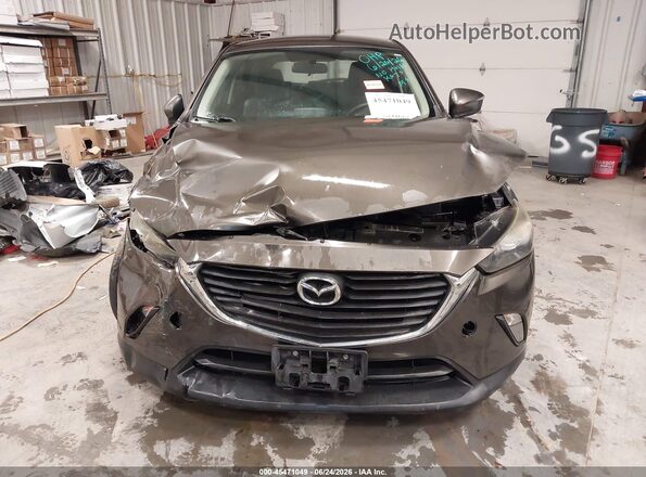 JM1DKDC70G0131774 2016 MAZDA CX-3 Brown Widok zestawu wskaźników