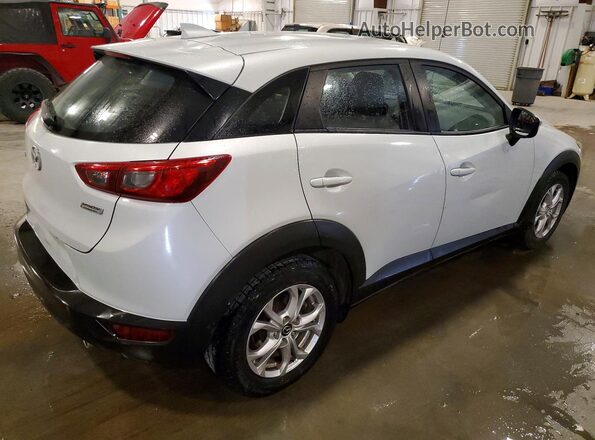 JM1DKDC70H0144588 2017 MAZDA CX-3 Серебряный Задняя правая четверть