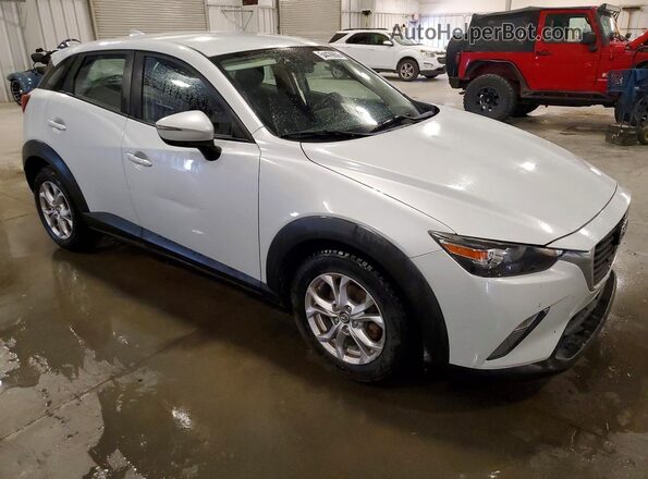 JM1DKDC70H0144588 2017 MAZDA CX-3 Серебряный Передняя правая четверть
