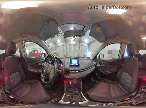 JM1DKDC70H0144588 2017 MAZDA CX-3 Серебряный Панорамный вид салона 360°