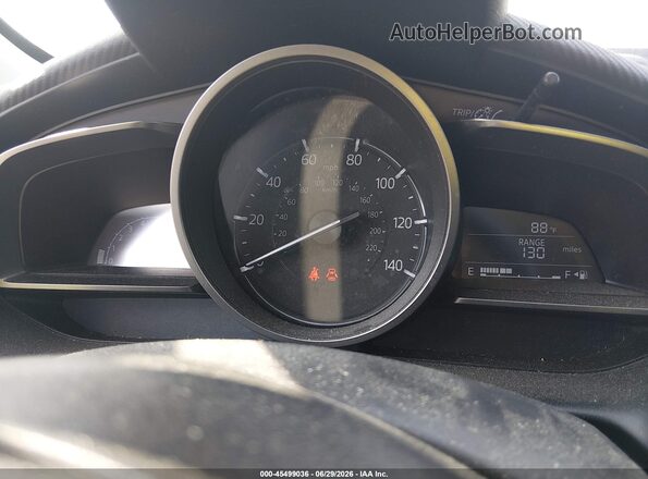 JM1DKDC70J0300196 2018 MAZDA CX-3 Black უკანა სავარძლების ხედი