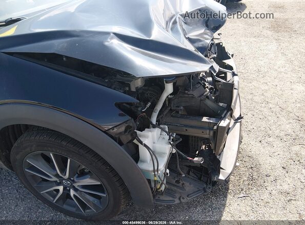 JM1DKDC70J0300196 2018 MAZDA CX-3 Black წინა ხედი