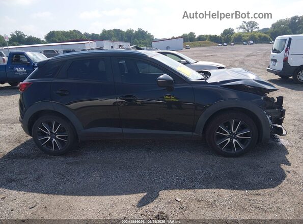 JM1DKDC70J0300196 2018 MAZDA CX-3 Black უკანა სალონის ხედი