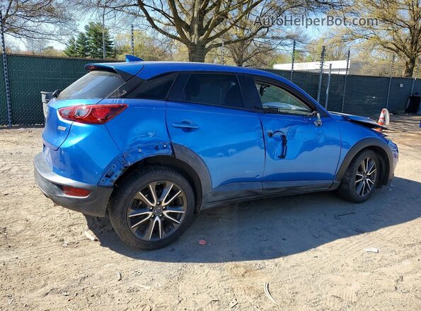 JM1DKDC71H0162680 2017 MAZDA CX-3 Blue Tył prawy